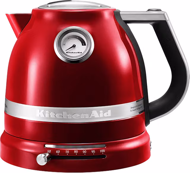 Bollitore Elettrico KitchenAid Artisan Rosso con Funzione Keep Warm, Capacità 1,5 l – 1