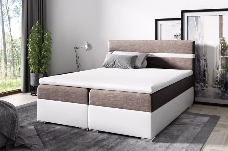 Doppel Hotel Modern Bett Schlafzimmer Betten 200x200 Boxspringbett Design