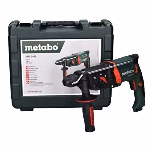Metabo KHE 2445 Martello Combinato SDS-plus 800 W 2,4 J Nero Verde Rosso – 2