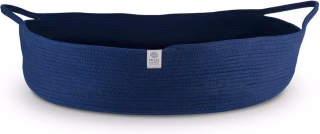Cheonda - Cesto ovale prodotto a mano Plam dm 80cm Colore: Old american style