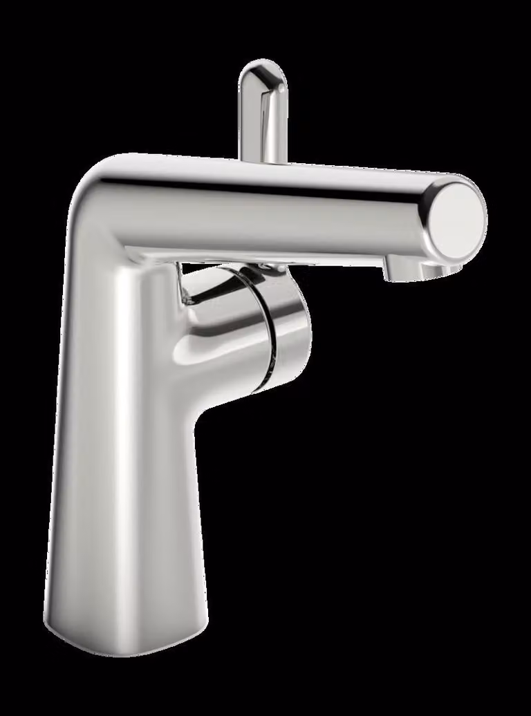 HANSA HANSADESIGNO Style Mitigeur de lavabo, saillie 130mm, sans vidage, 51922283, 51922283