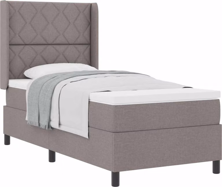 SYFAX™ Letto a molle con materasso Talpa 100 x 200 cm Tessuto
