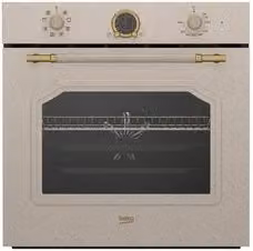 Forno da incasso Beko Beyond RBIM19200AVD colore avena, Classe A, Capacità 72 Lt, L: 60 cm