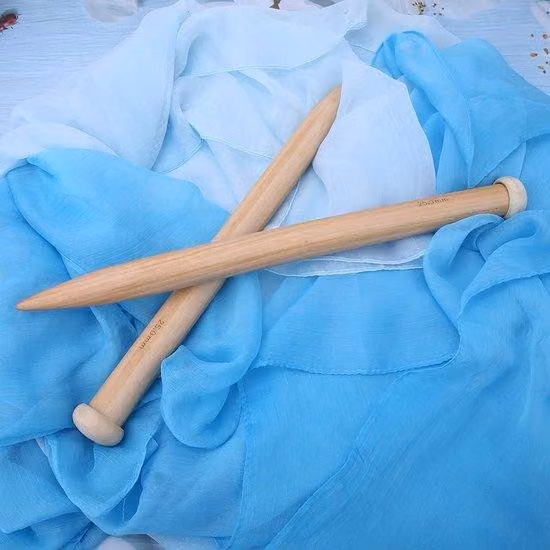 Aghi in legno da 25 mm, intrecciati a mano, per il fai da te