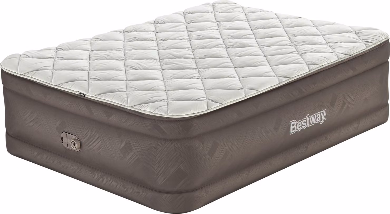 Letto matrimoniale Bestway® Fortech™ con copertura a zip e pompa elettrica integrata 203 x 152 x 51 cm