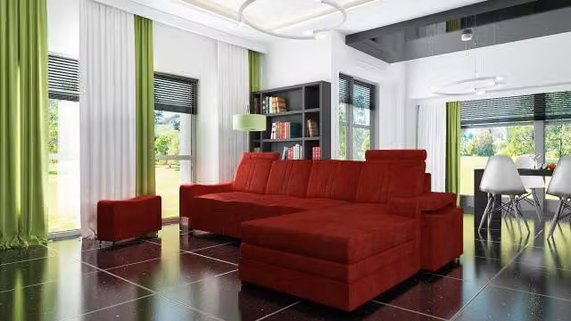 Stoffcouch Ecksofa Sofa Polster Garnitur Ecke Textilcouch Eckcouch Stoffsofa