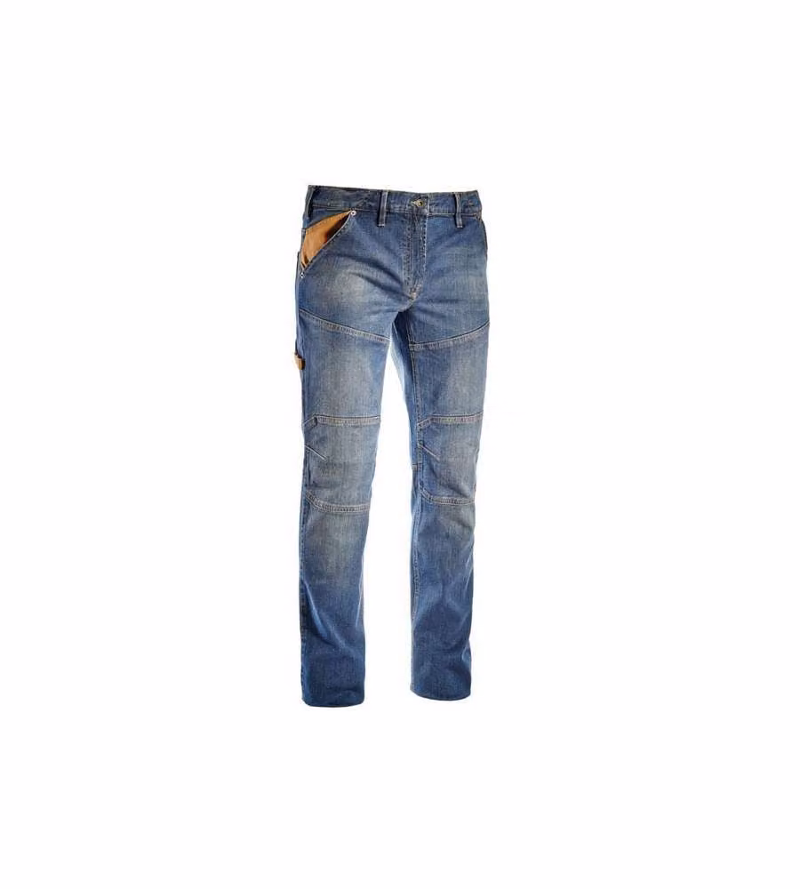 Pantalone Jeans Blu Xxl         Stone Plus Diadora