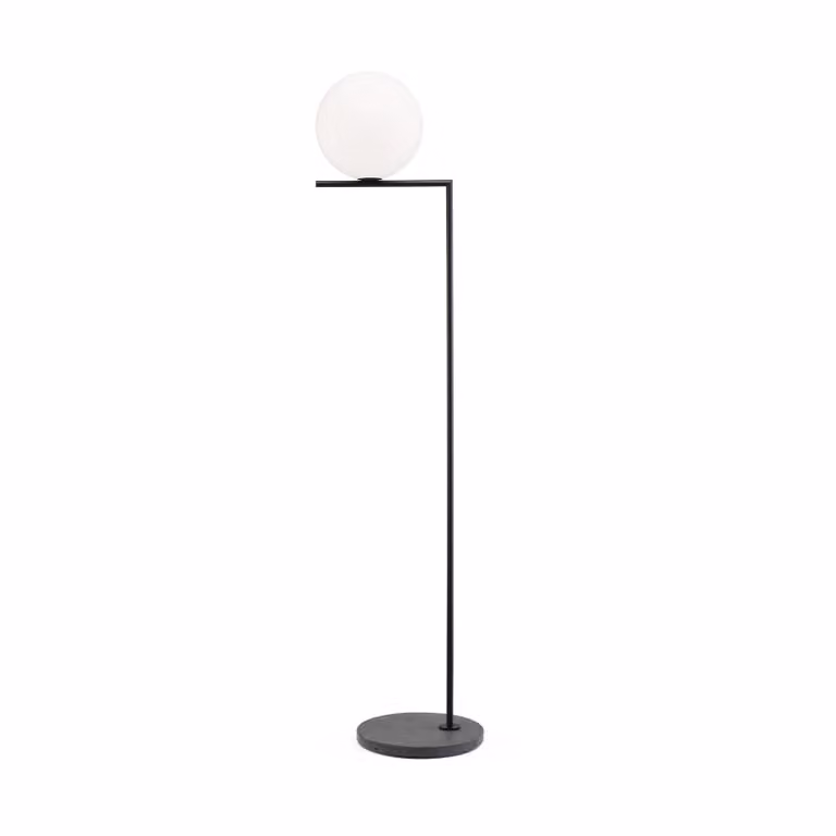 Flos - IC F2 Outdoor H 1852 mm - Lampada da terra da esterno - Nero