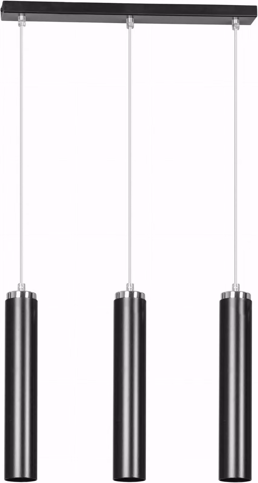 Lampadario Emibig 3xGU10 30W LUNA 3 BLACK 956/3