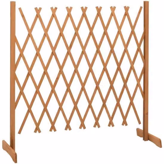 Portaviti in legno di abete massiccio - 180x100 cm - Marron-arancio - Flessibile