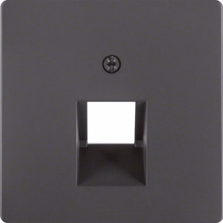 Piastra centrale anthr/sa per presa SAE - UAE / IAE (ISDN) piastra di copertura centrale 14076086