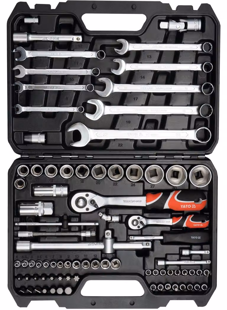 Set di utensili da 1/2'', 82 pezzi.