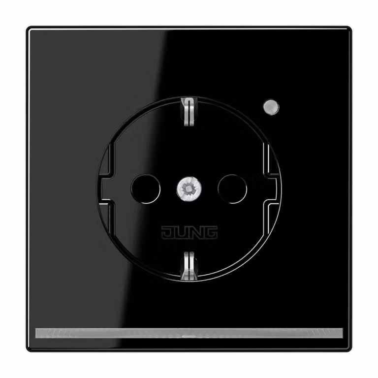 Presa SCHUKO 16 A 250 V con luce di orientamento a LED - Presa LS 1520-O SW LNW