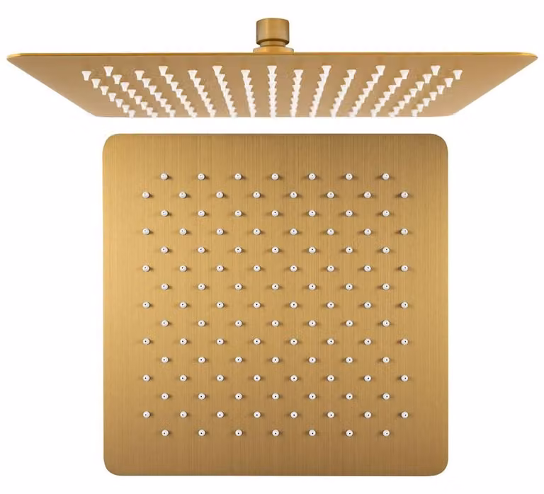 Soffione SLIM, 300x300 mm, oro opaco