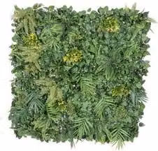 Siepe sintetica a pannello mix Hawaiian verde Yes Everyday L 100 cm x H 100 cm – 1