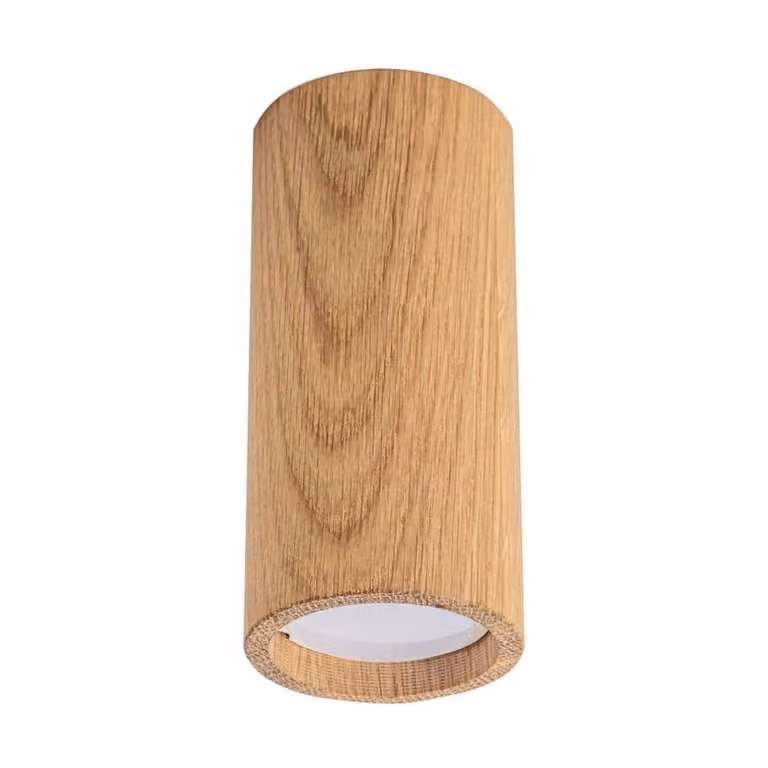 Faretto spot Oak in legno chiaro 1xGU10x50W, dimensioni: 13x6x6 cm, IP20, Zuma Line