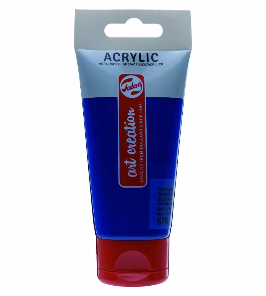 Acrilico 75 ml blu ftalo