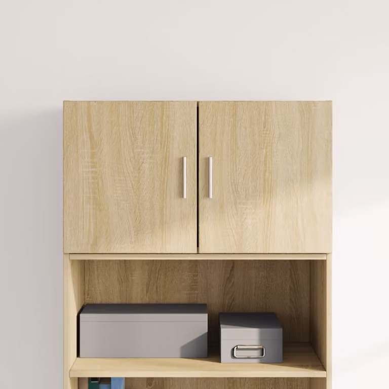 Mobile a parete vidaXL in legno multistrato Rovere Sonoma, L 70 cm x P 42,5 cm x H 40 cm