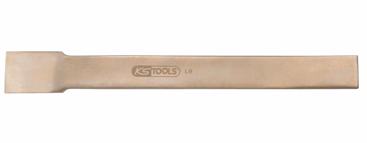 KS TOOLS BRONZEplus scalpello piatto, 25mm, 200mm ( 963.2416 )