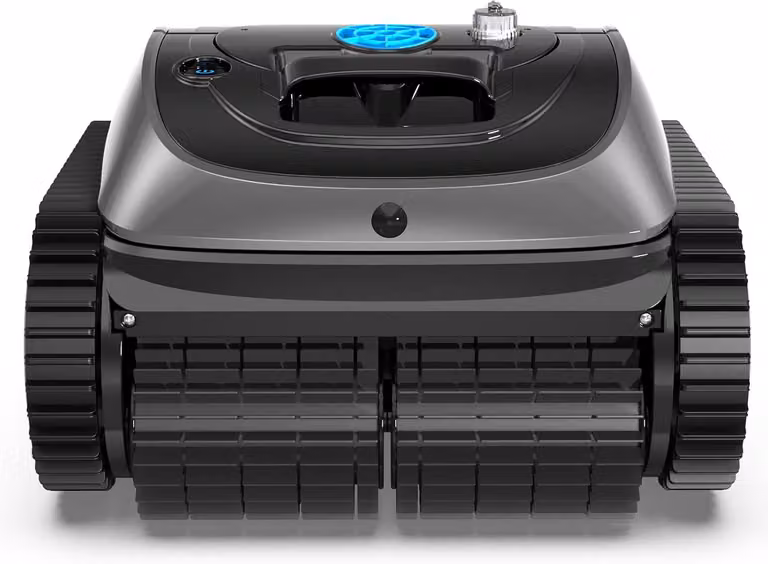 Robot per piscina C1-01, ideale per piscine integrate. Batteria: 150 minuti di autonomia. Robot per piscina 4-in-1, pulizia di pareti e fondo, fino a 150 m², con sistema di navigazione intelligente