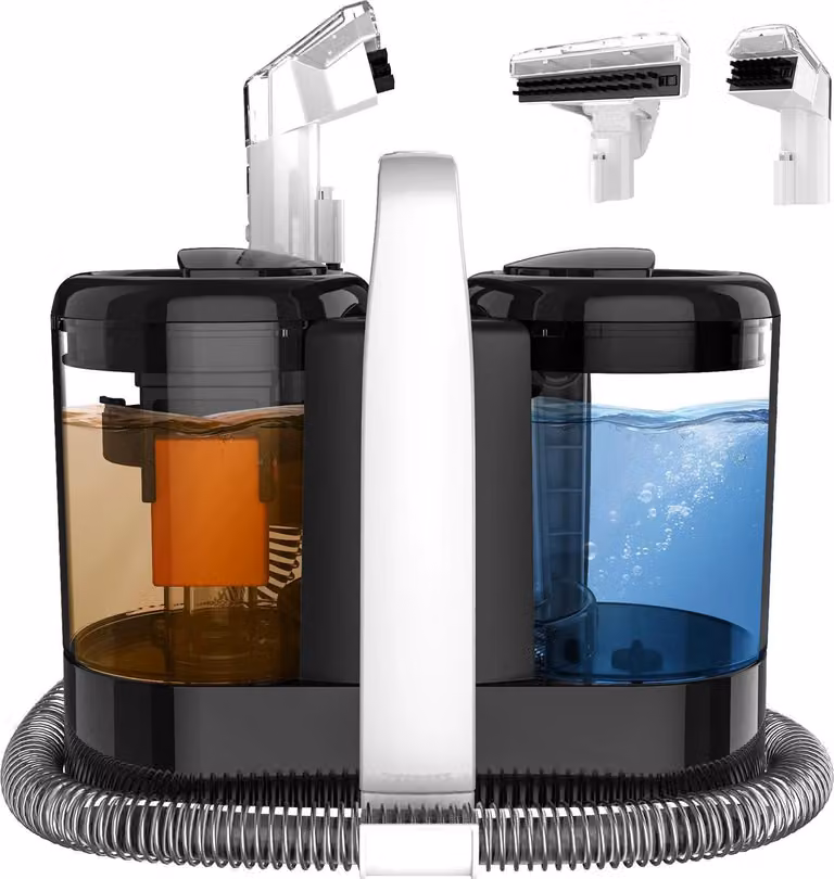 Pulitore per tappeti portatile, potenza 600 W, funzione umido e asciutto, 600 W