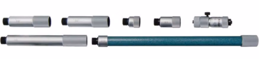 Micrometro a 2 punti Mitutoyo con superfici di misura temprate, 50-500 mm