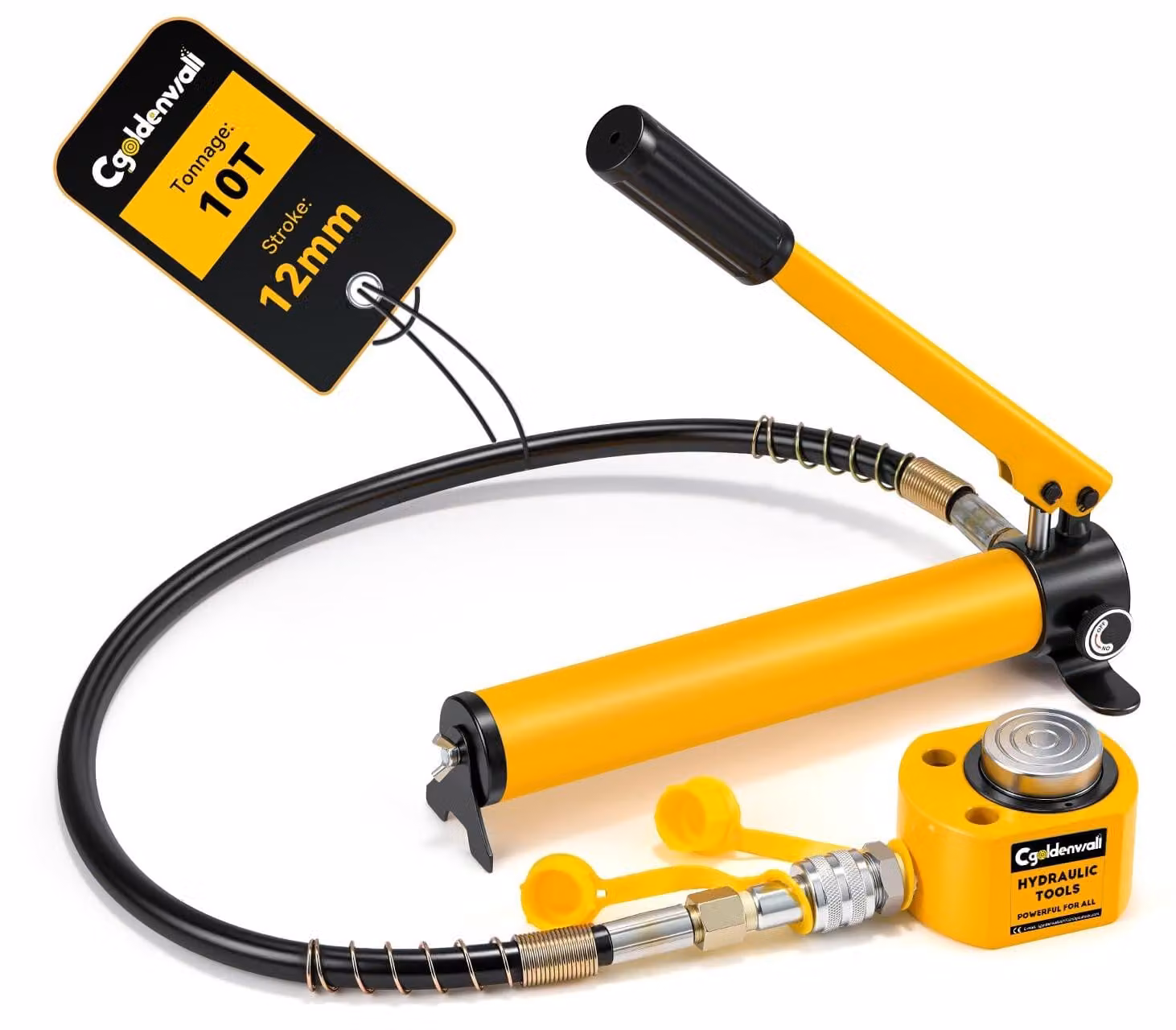 Cilindro idraulico da 10 tonnellate con pompa CP-180, estremamente sottile e portatile