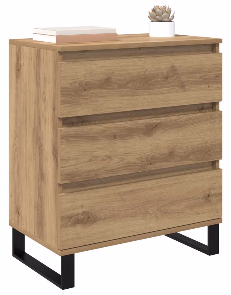 Credenza Rovere artigianale 60 x 35 x 70 cm Legno multistrato