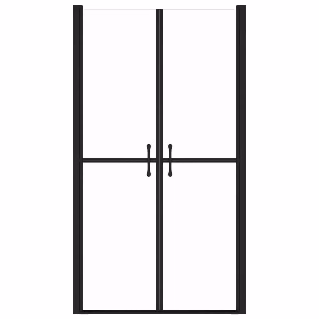 Porta doccia rettangolare in vetro ESG trasparente con larghezza regolabile L: 98-101 cm, H: 190 cm – 2