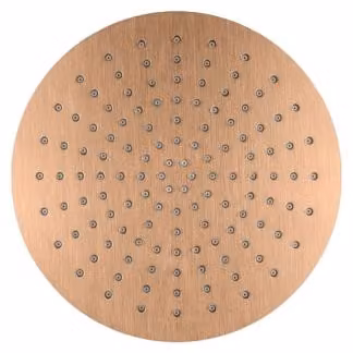 Herzbach LIVING SPA Doccia a pioggia Slim Ø200 mm Acciaio ramato