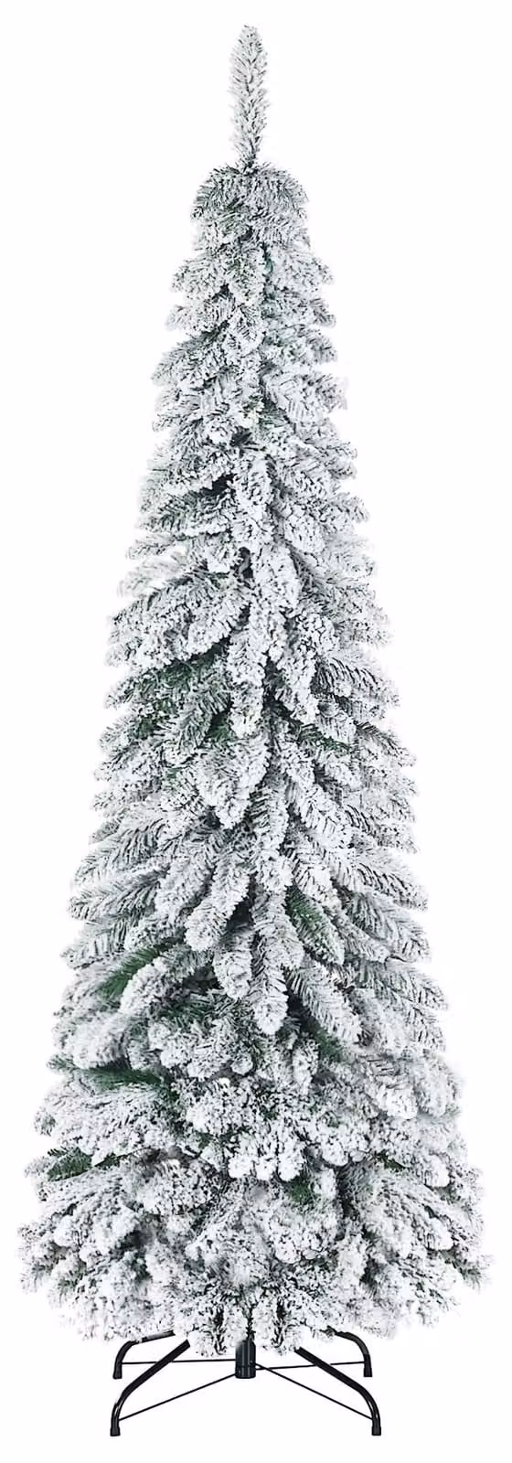 Albero di Natale Artificiale Innevato 180 cm 523 Rami Verde