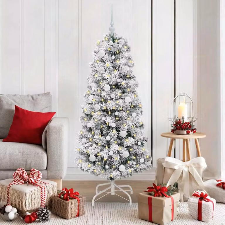 Maison Exclusive - Albero di Natale artificiale pieghevole verde e bianco 150 cm
