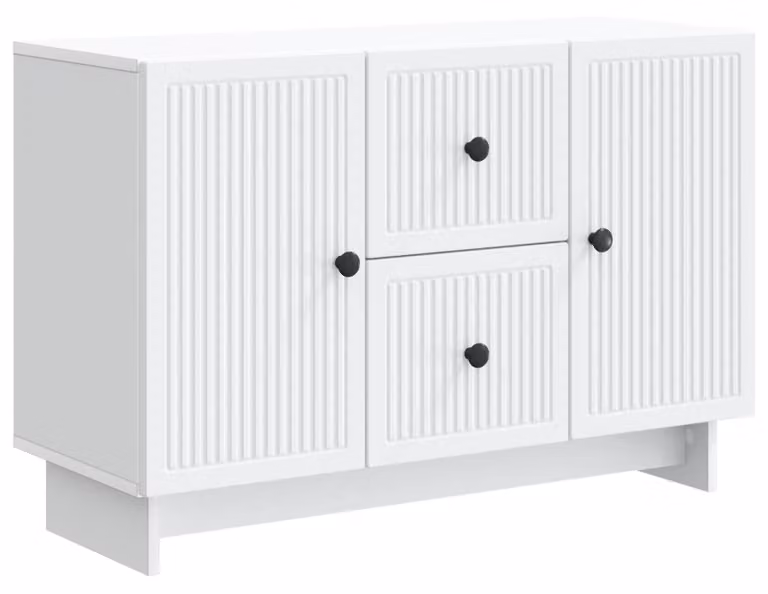Credenza Bianco 89 x 34,5 x 60 cm Legno ingegnerizzato