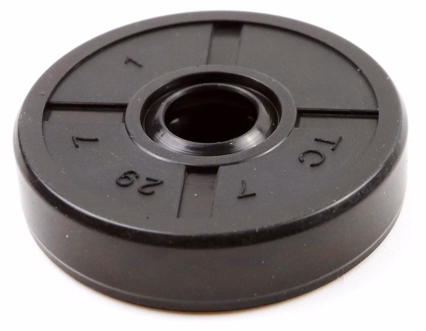 Guarnizione radiale per albero, dimensioni 7x29x7 mm, materiale NBR70, conforme alla norma DIN 3760