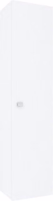 Colonna per mobile bagno sospesa Savini Due con 1 anta, bianco opaco, L: 31.5 cm, P: 15.5 cm, H: 136 cm