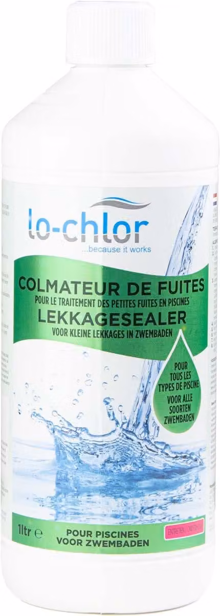 Collettore di perdite LO-CHLOR per vasche idromassaggio e piscine - 1 litro