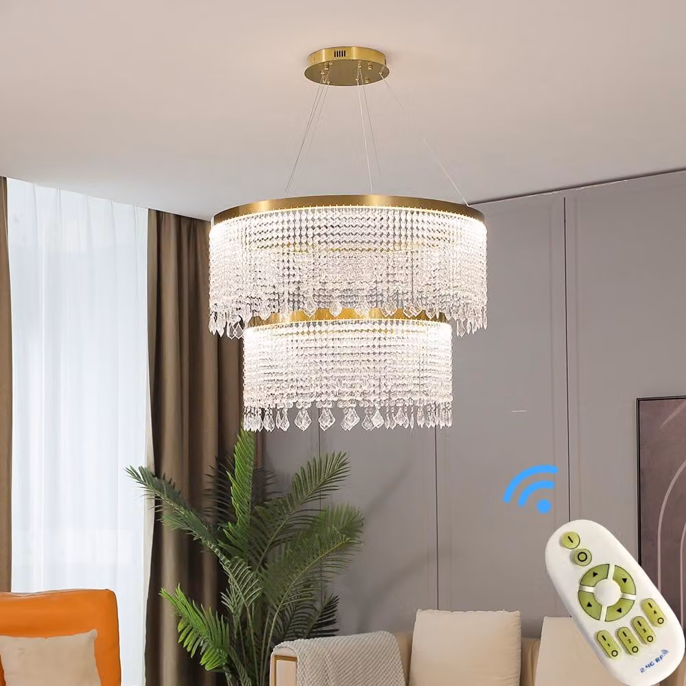 Lampada a sospensione a LED Plafoniera 2022-600/800 luce Lampada con telecomando Colore della luce/luminosità regolabile dimmerabile Lampada a LED da soggiorno Plafoniera a LED Plafoniera a LED
