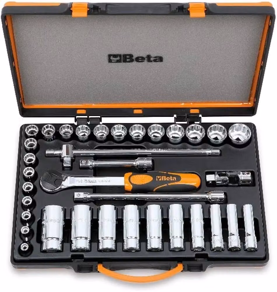 Set di 17 bussole Beta Art. 920A C12 colore grigio – 2