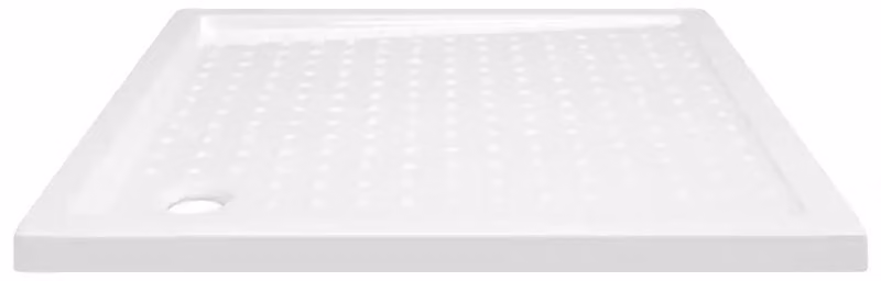 Doccia, superficie antiscivolo, facile installazione, BIANCO