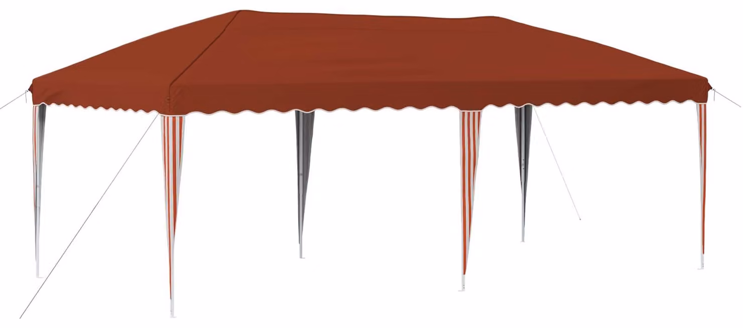 Tenda per feste a pop-up 575 x 290 x 245 cm Terracotta