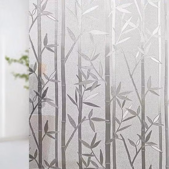 Pellicola statica per vetri che garantisce la privacy - Bamboo - 105 x 200 cm