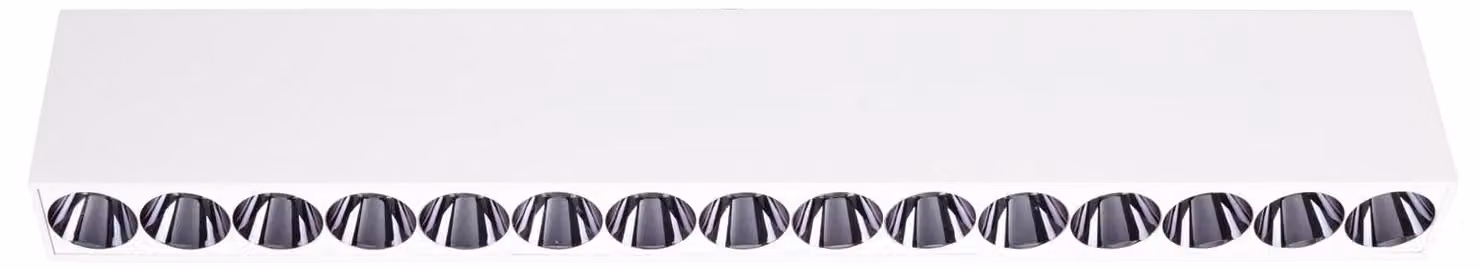 Lampada da soffitto a LED X-LINE 20W 3000K 1400lm in alluminio bianco, dimensioni: 6,6x40x3,5 cm, IP20, Maxlight