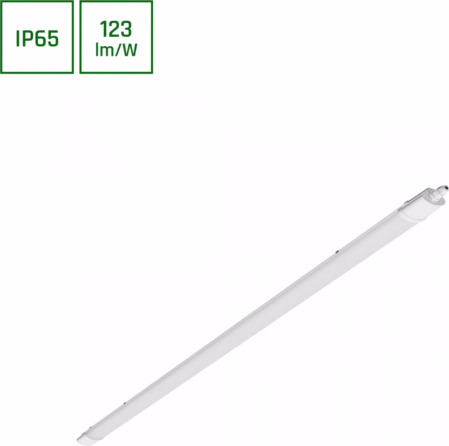 Spectrum LED LIMEA MINI II 45W 150cm a prova di umidità 5500lm bianco IP65 bianco neutro 4000K