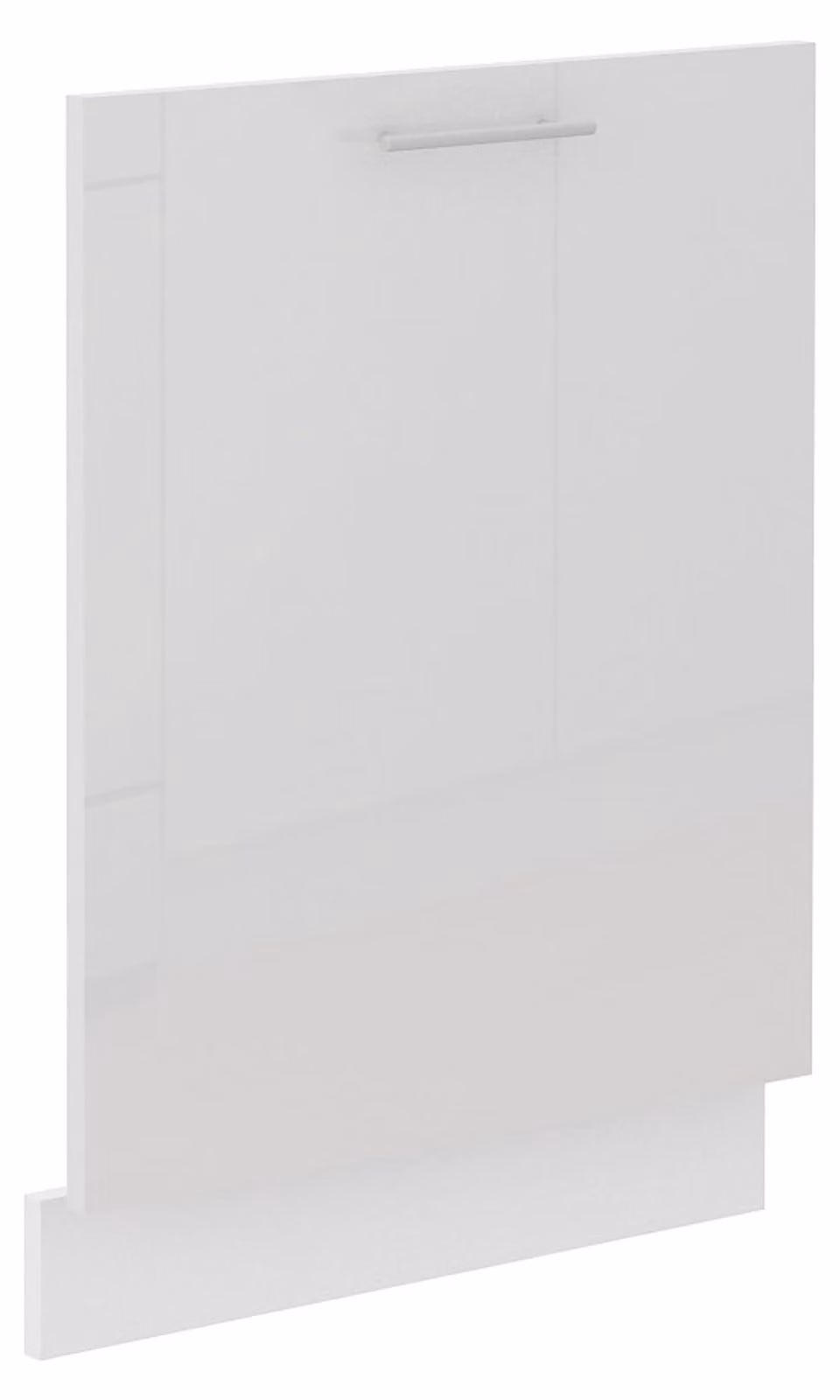 Pannello frontale per lavastoviglie da incasso totale, 60 cm, bianco lucido, cucina Lara
