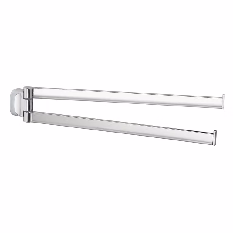 Portasalviette a snodo da muro in acciaio inox e Cromall ST23 Gedy serie STELVIO Cromato