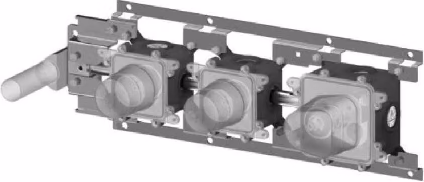 Paffoni Modular Box - Unità di base per miscelatori termostatici da incasso MDBOX000