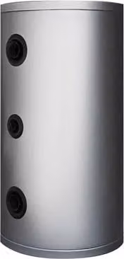 Accumulatore inerziale Aton da parete color argento, 80 lt