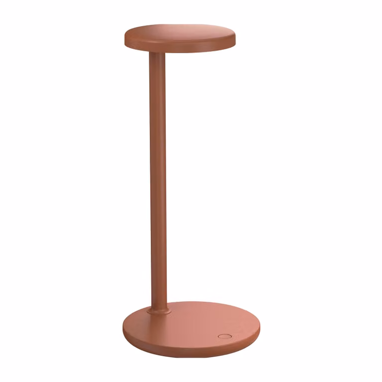Flos - Oblique - Lampada da tavolo - Ruggine Opaco