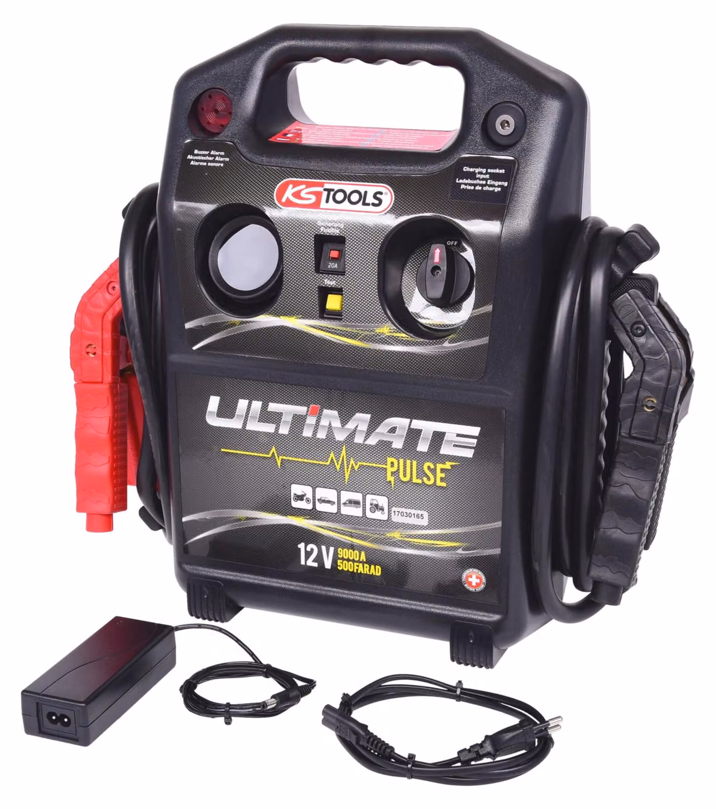 KS TOOLS 12 V condensatore booster - avviatore mobile 1800 A ( 550.1840 )