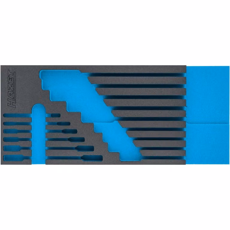 Inserto in schiuma HAZET, scatola di assortimento 163-520L